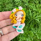 Custom Mermaid Clay Bow