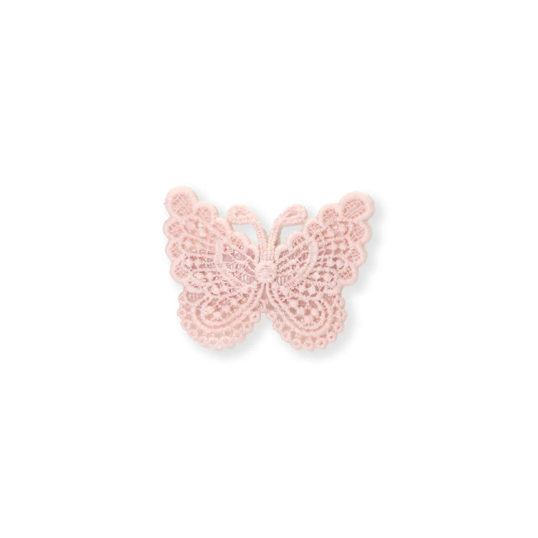 Petite Butterfly Clip// Rose