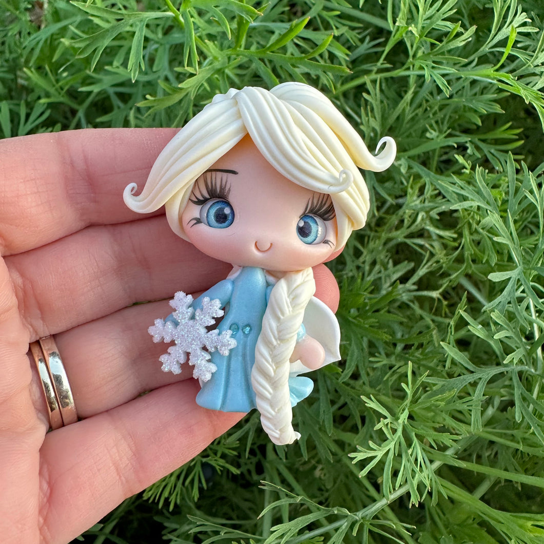 Custom Princess Clay Bow