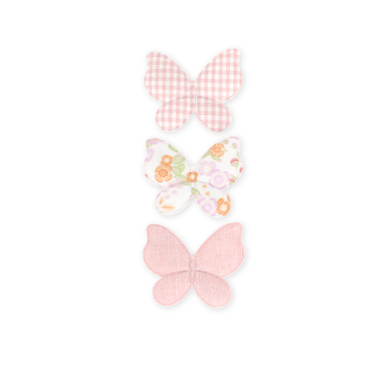 Butterfly Clip// Whimsical Floral Set