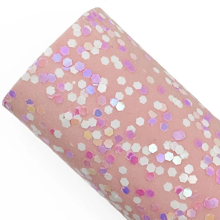 Pink Marshmallow Chunky Glitter