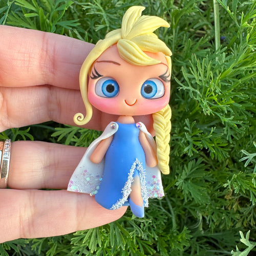 Custom Princess Clay Bow