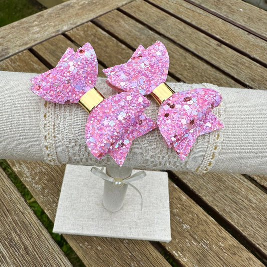 Baby Dolly Glitter Bows