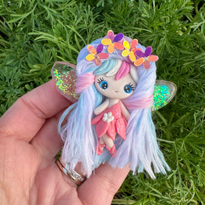 Custom Fairy Clay Bow