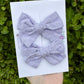 Patterned Pixie Bow Pair