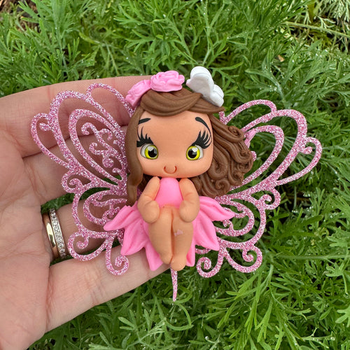 Custom Fairy Clay Bow