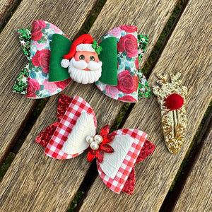 Christmas Bow Set