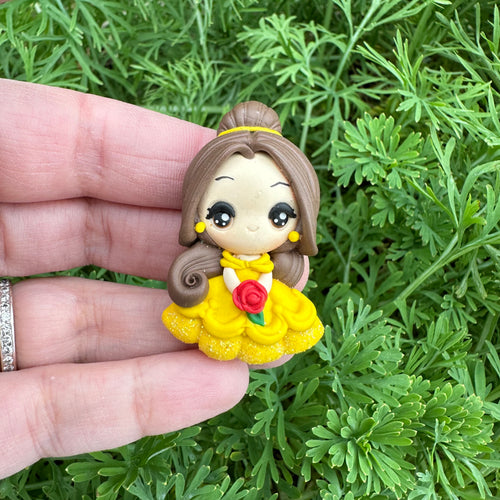 Custom Princess Clay Bow