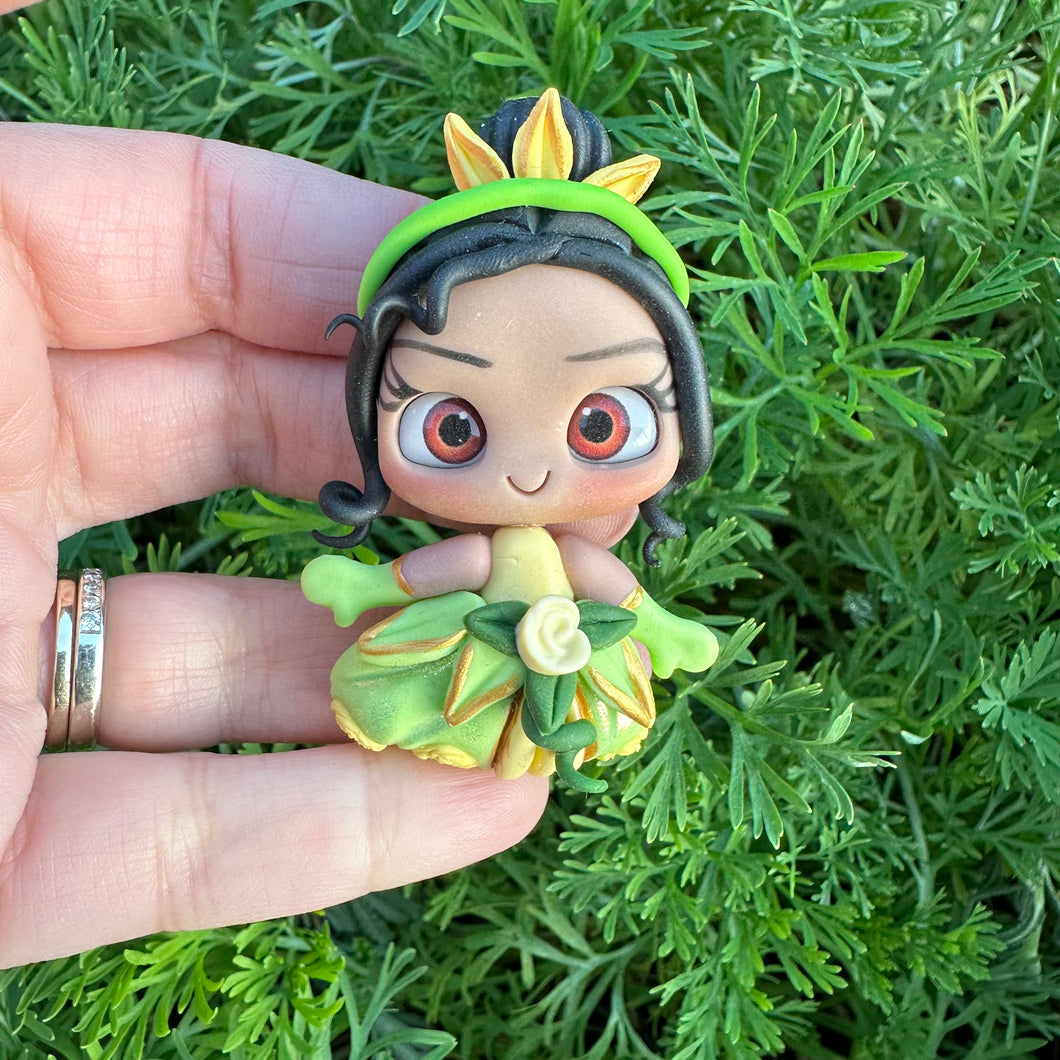 Custom Princess Clay Bow