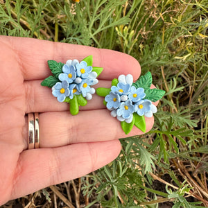 Custom Floral Clay Bow Piggys