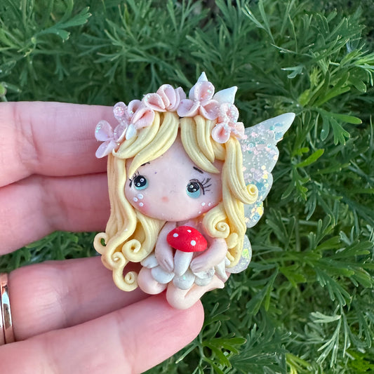 Custom Fairy Clay Bow