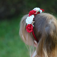 Load image into Gallery viewer, Christmas Mulberry Flower Crown