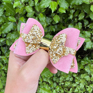 Christmas Wish Bow (Light Pink)