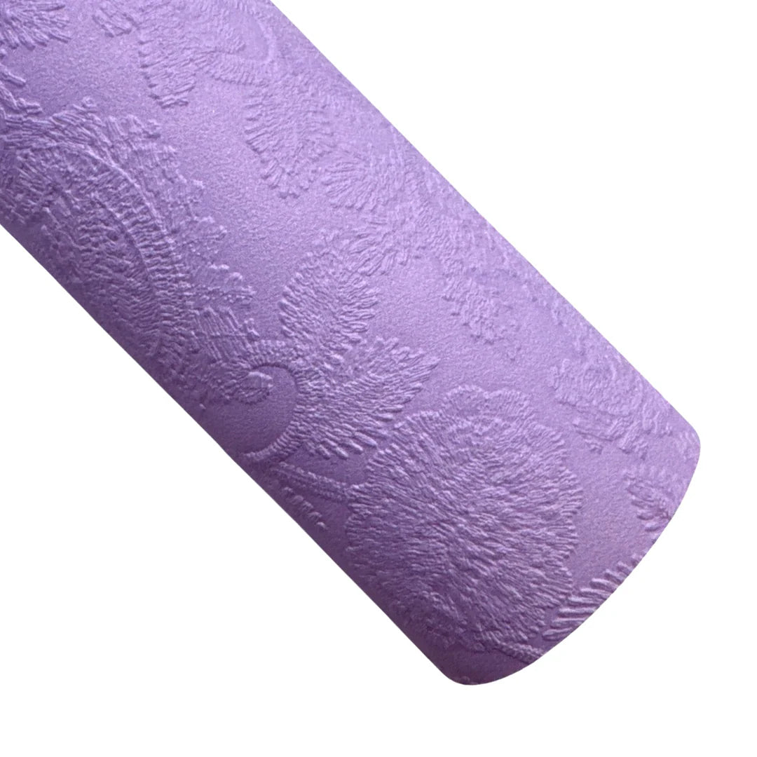 Purple Embossed