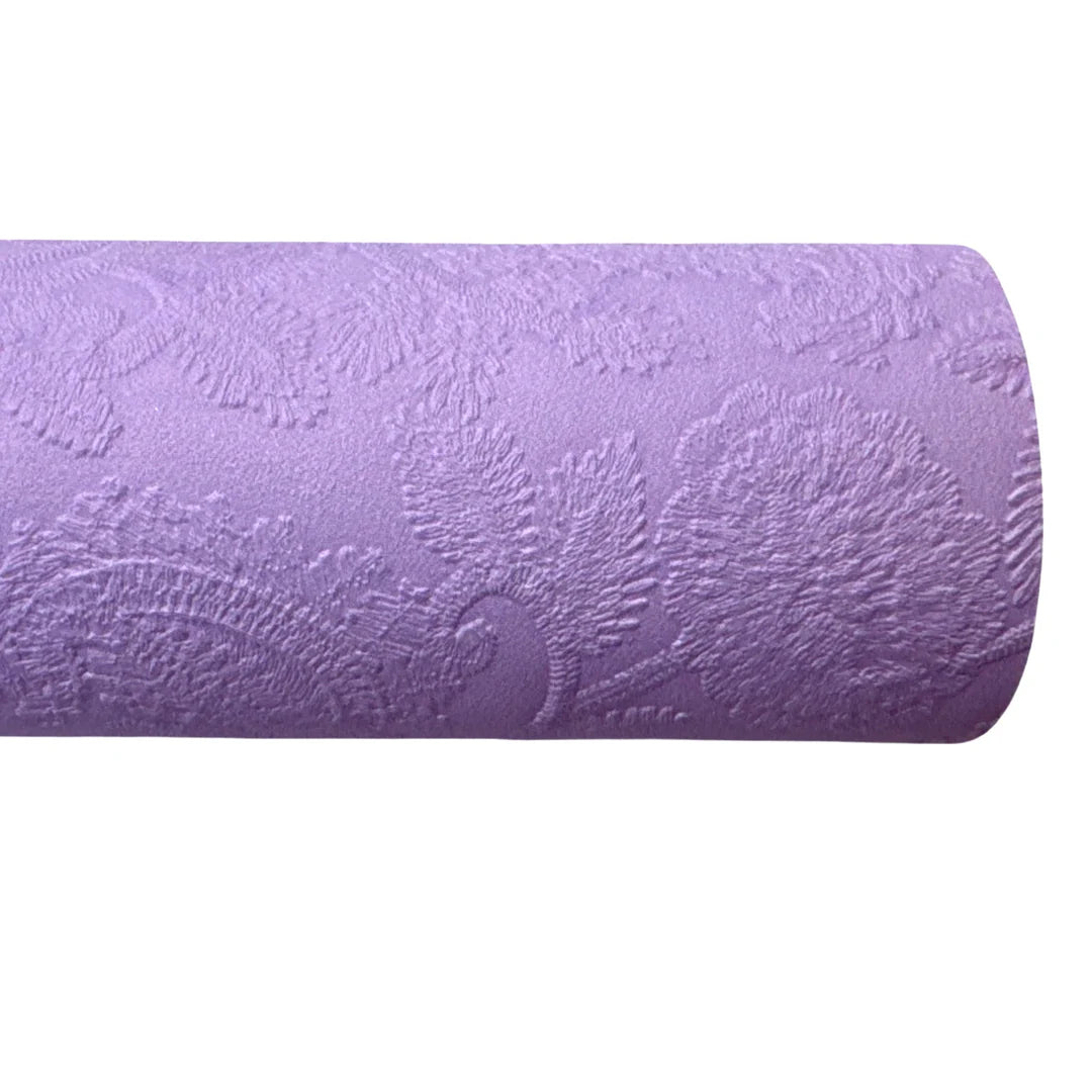 Purple Embossed