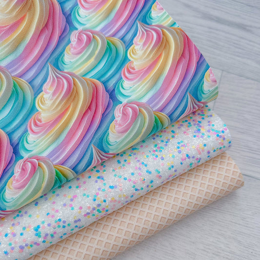 Rainbow Icecream Trio