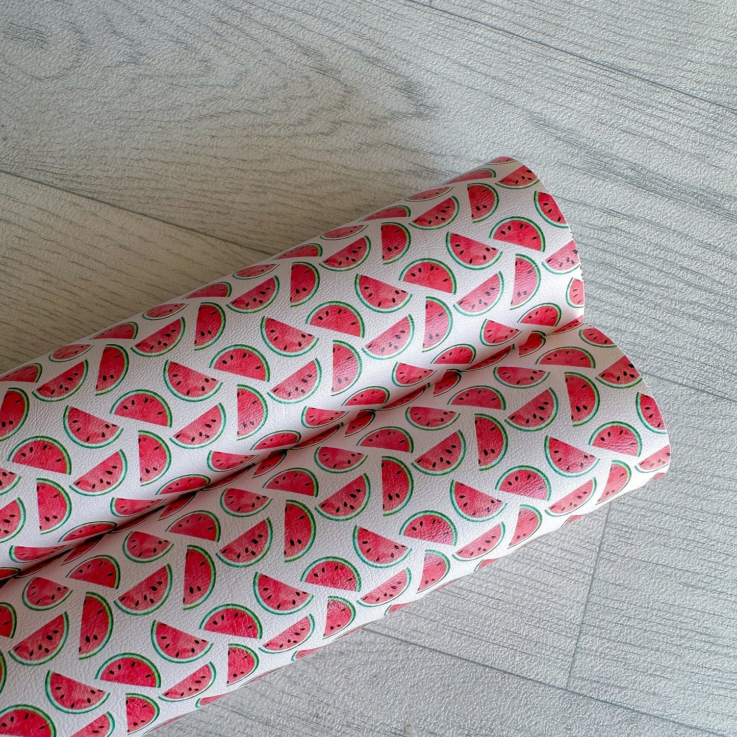 Watermelons Printed Leather