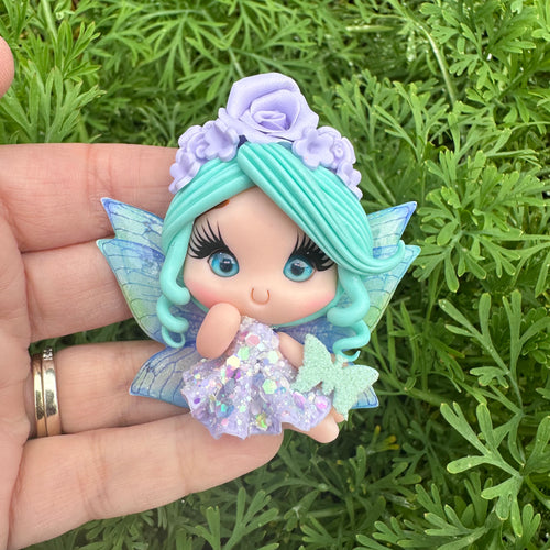 Custom Fairy Clay Bow