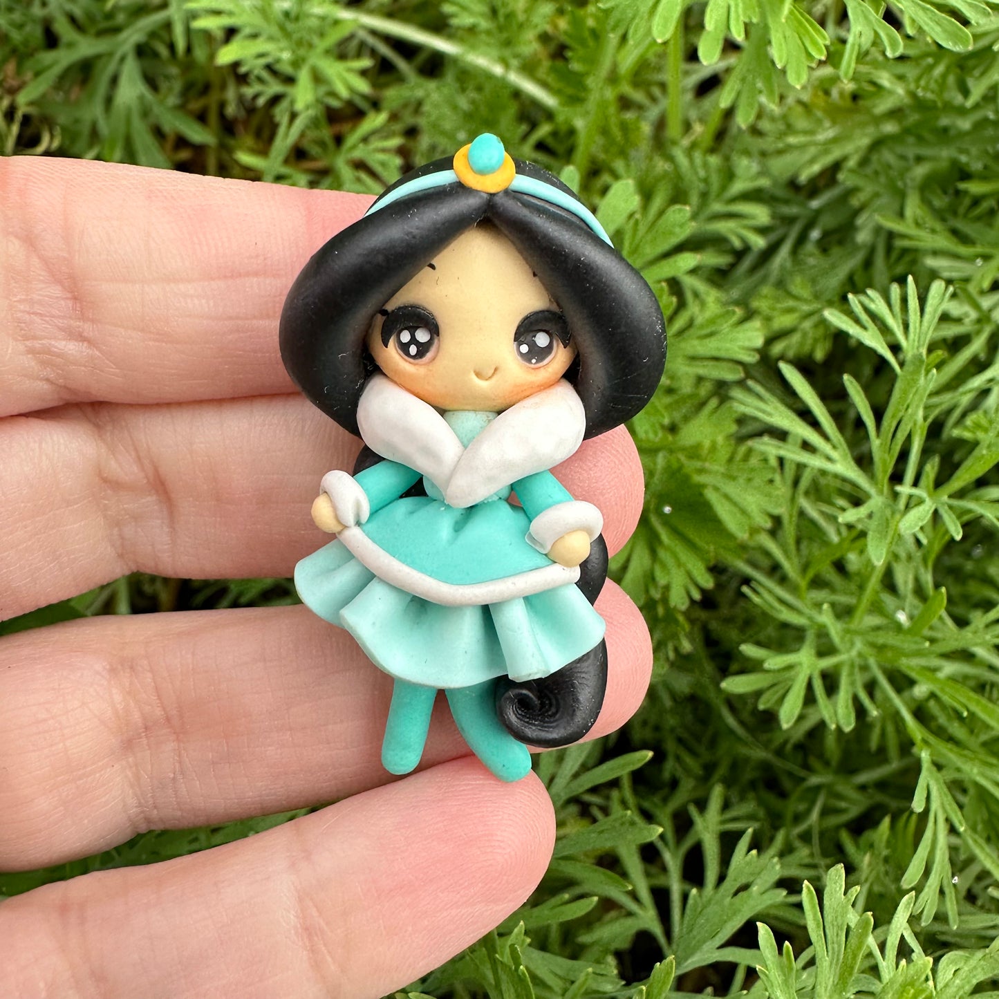 Custom Princess Clay Bow