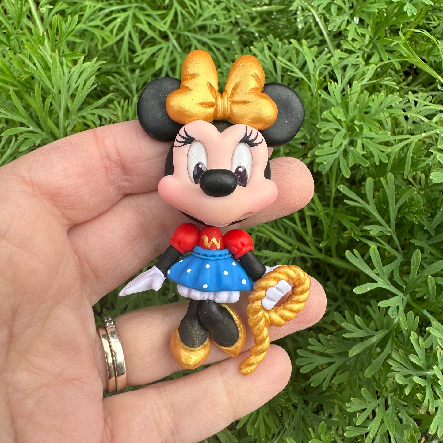 Custom Character Mouse Clay Bow