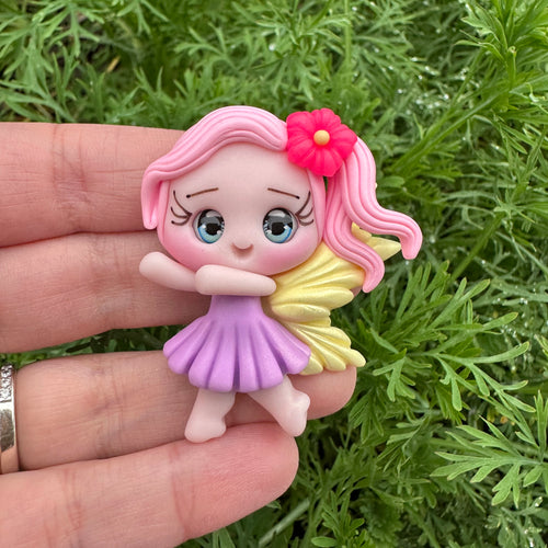 Custom Fairy Clay Bow