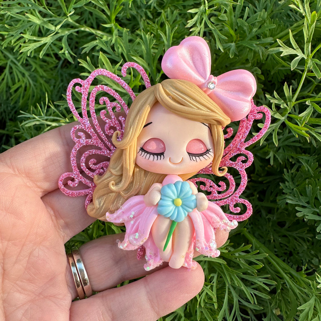 Custom Fairy Clay Bow