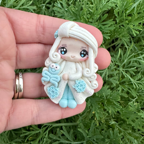 Custom Princess Clay Bow