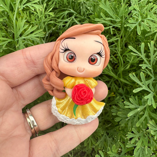 Custom Princess Clay Bow