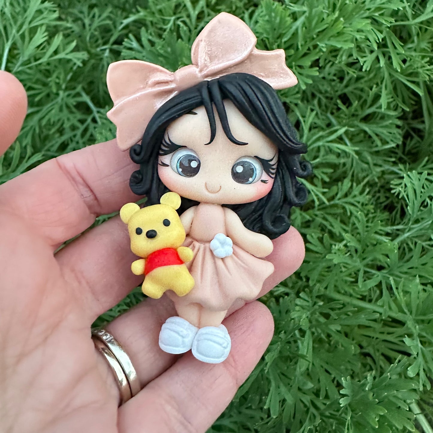 Custom Character Girl Clay Bow