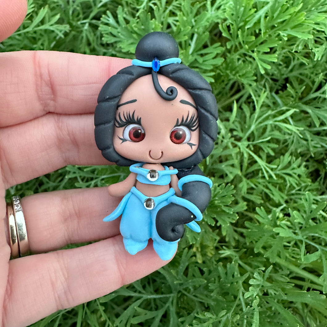 Custom Princess Clay Bow