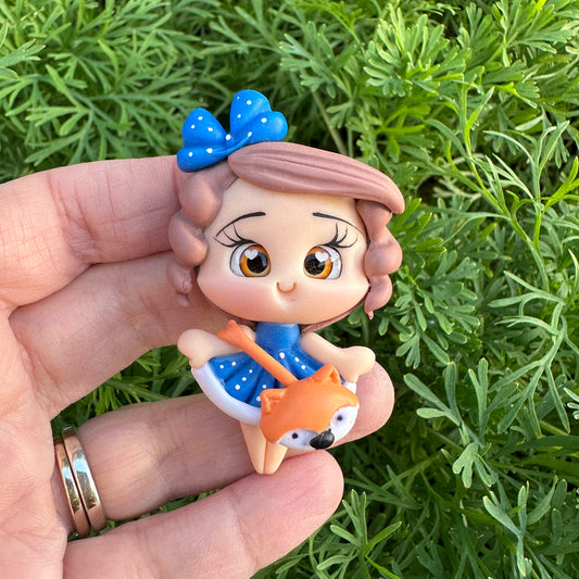 Custom Animal Girl Clay Bow