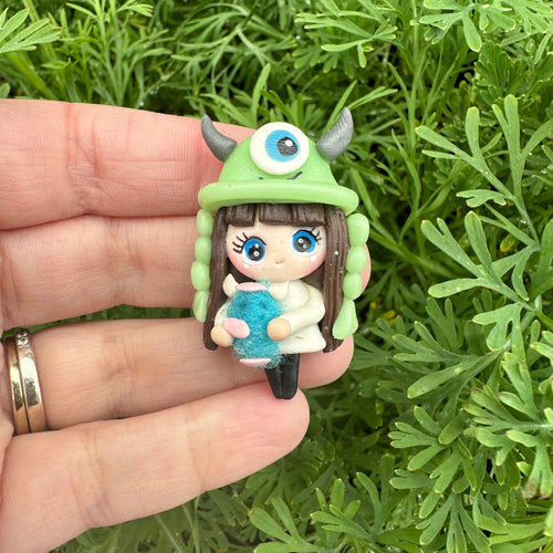 Custom Character Girl Clay Bow