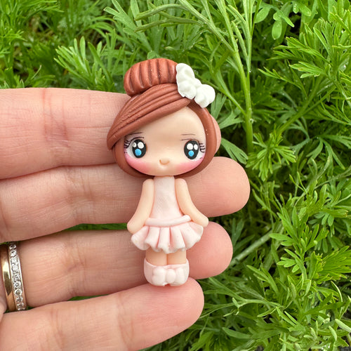 Custom Ballerina Clay Bow