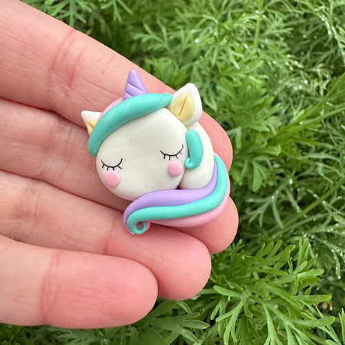 Custom Unicorn Clay Bow