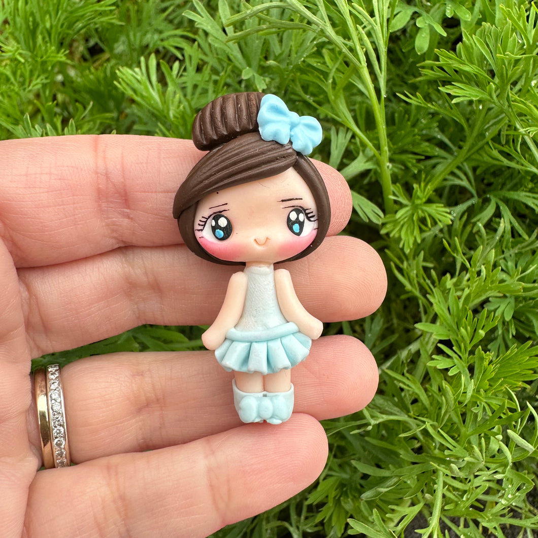 Custom Ballerina Clay Bow