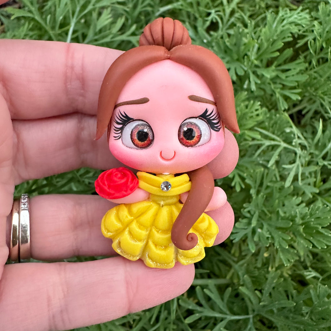 Custom Princess Clay Bow