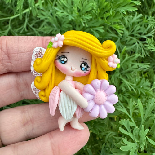 Custom Fairy Clay Bow