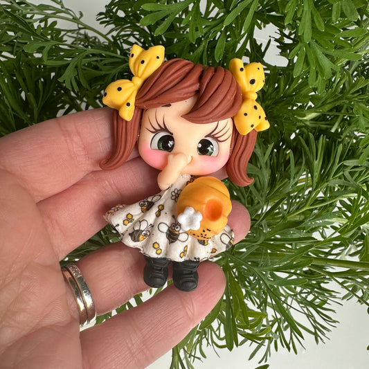 Custom Animal Girl Clay Bow