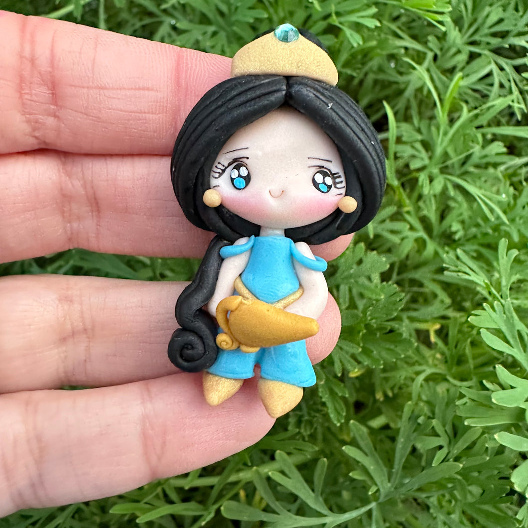 Custom Princess Clay Bow