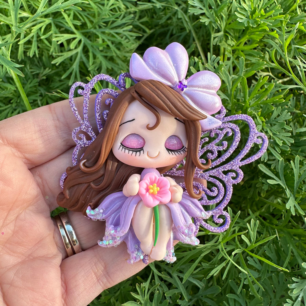 Custom Fairy Clay Bow