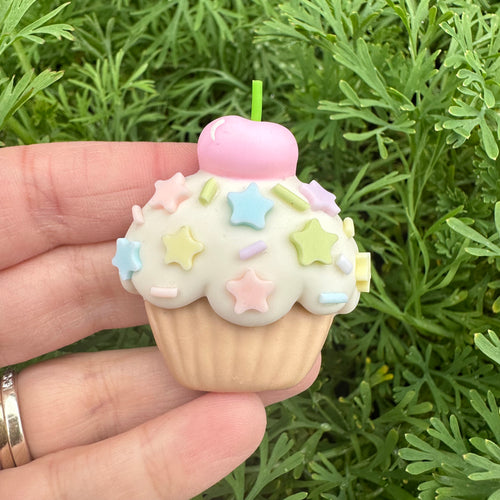 Custom Cupcake Clay Bow