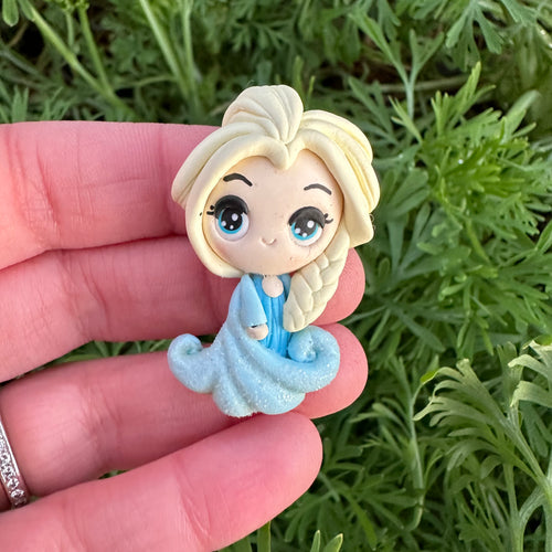 Custom Princess Clay Bow