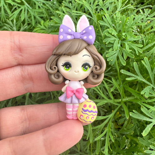 Custom Easter Clay Bow