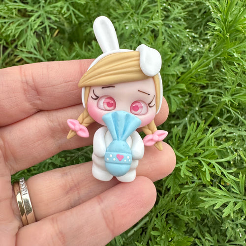 Custom Easter Clay Bow