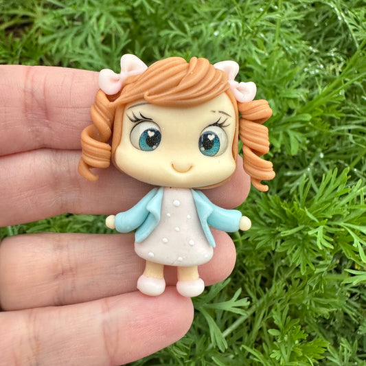 Custom  Girl Clay Bow