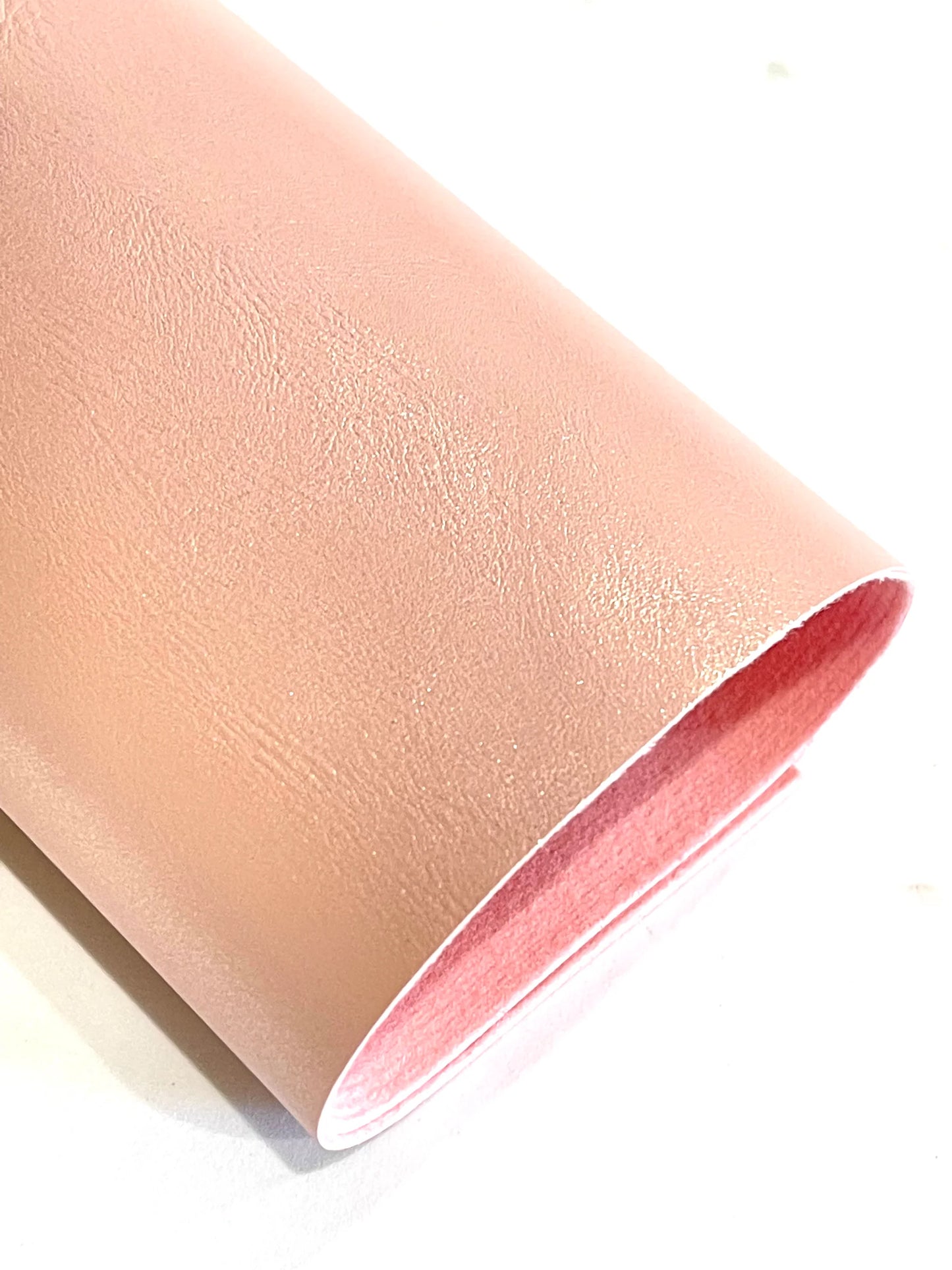 Cheeky Blush Pearl Smooth Faux Leatherette 