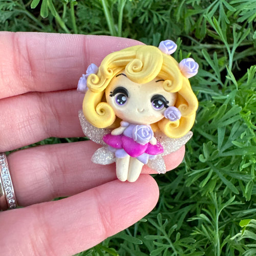 Custom Fairy Clay Bow