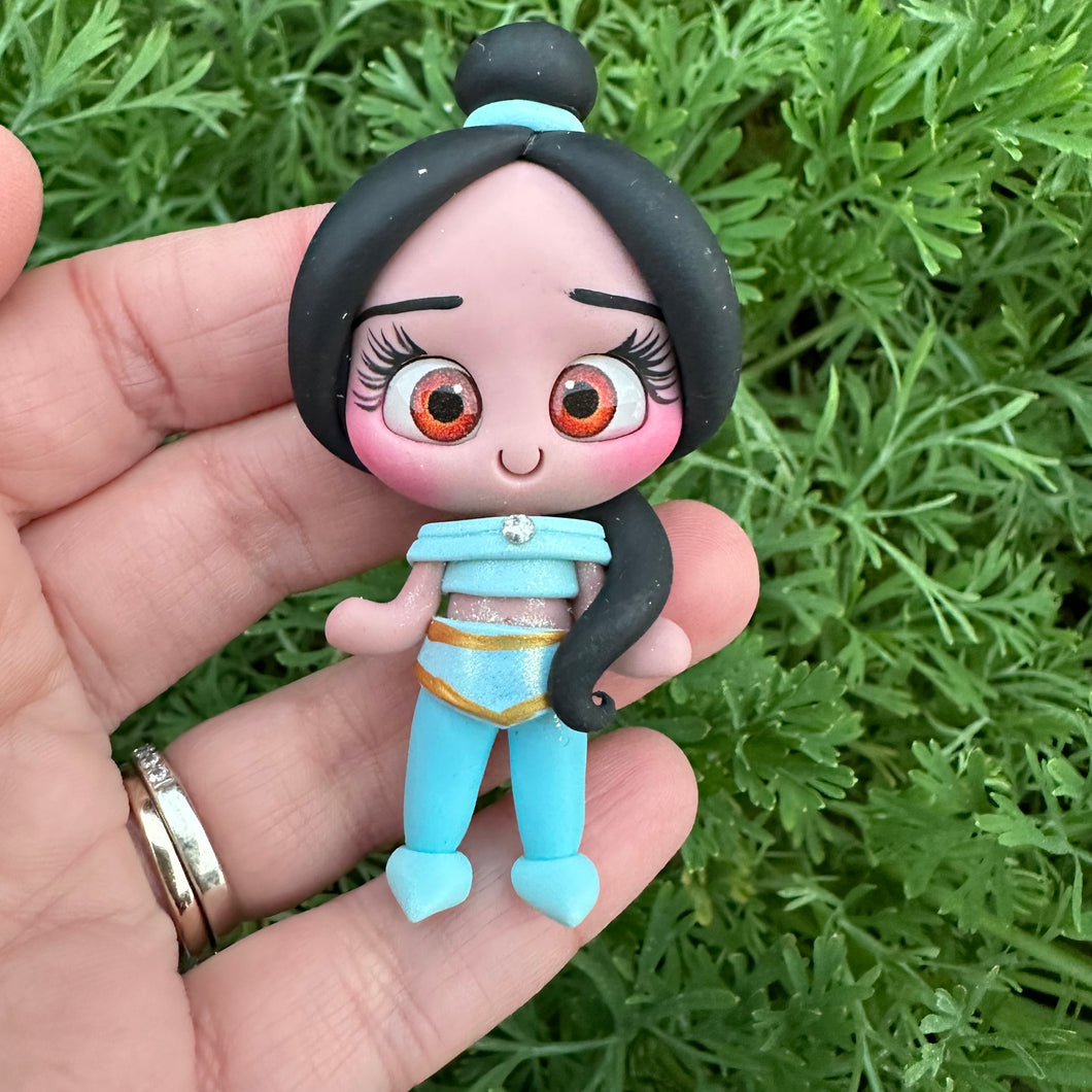 Custom Princess Clay Bow