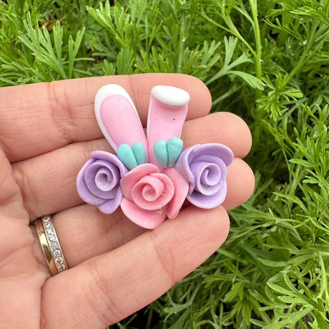 Custom Easter Clay Bow