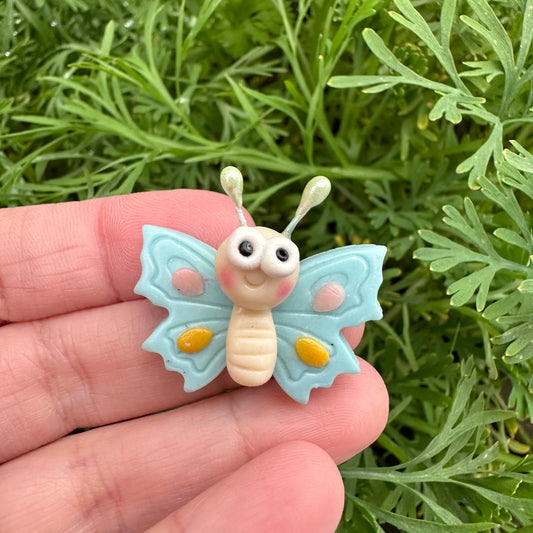 Custom Butterfly Clay Bow